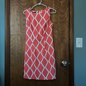 Coral dress